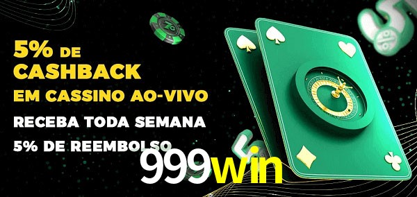 Promoções do cassino ao Vivo 999win